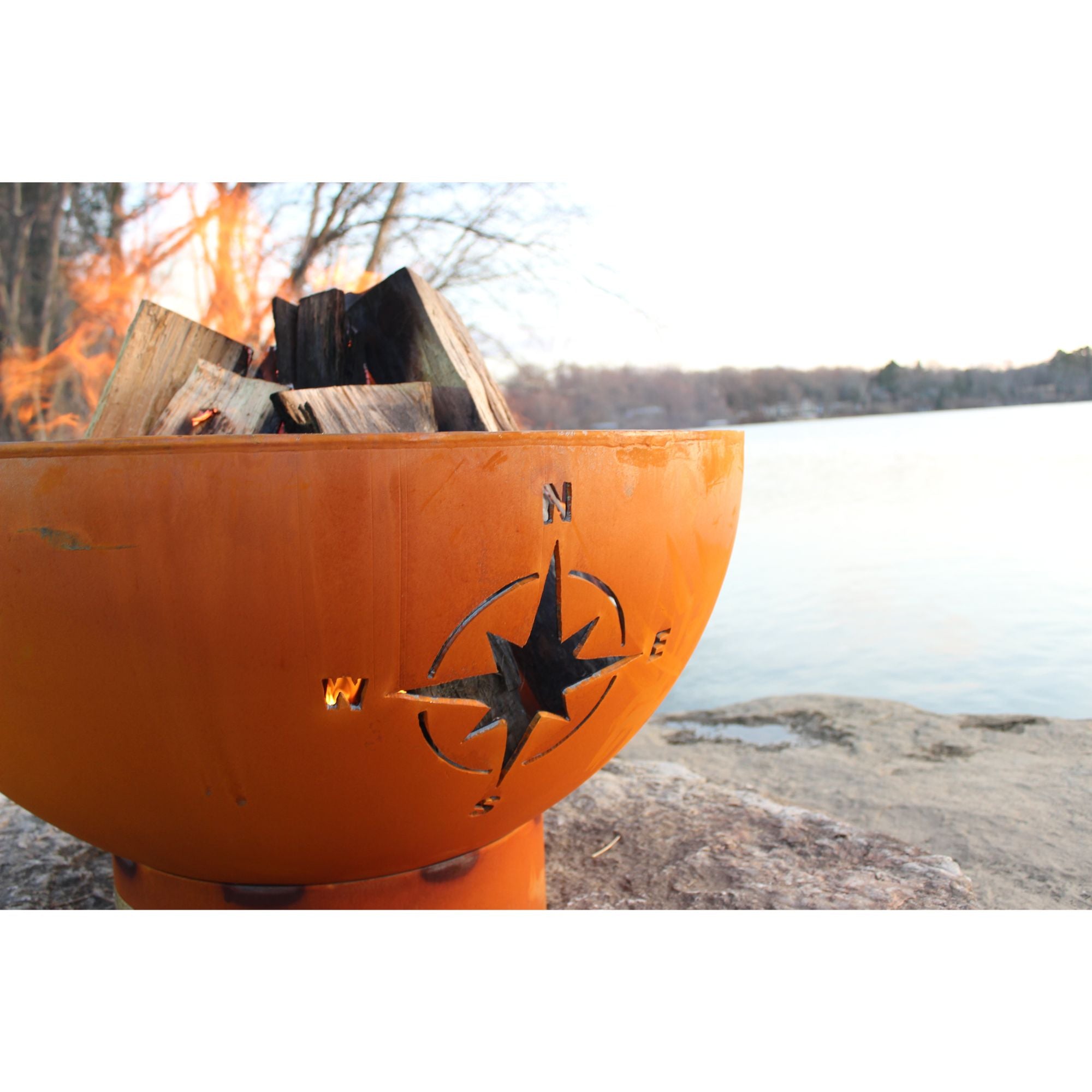 Fire Pit Art Navigator Wood Fire Pit