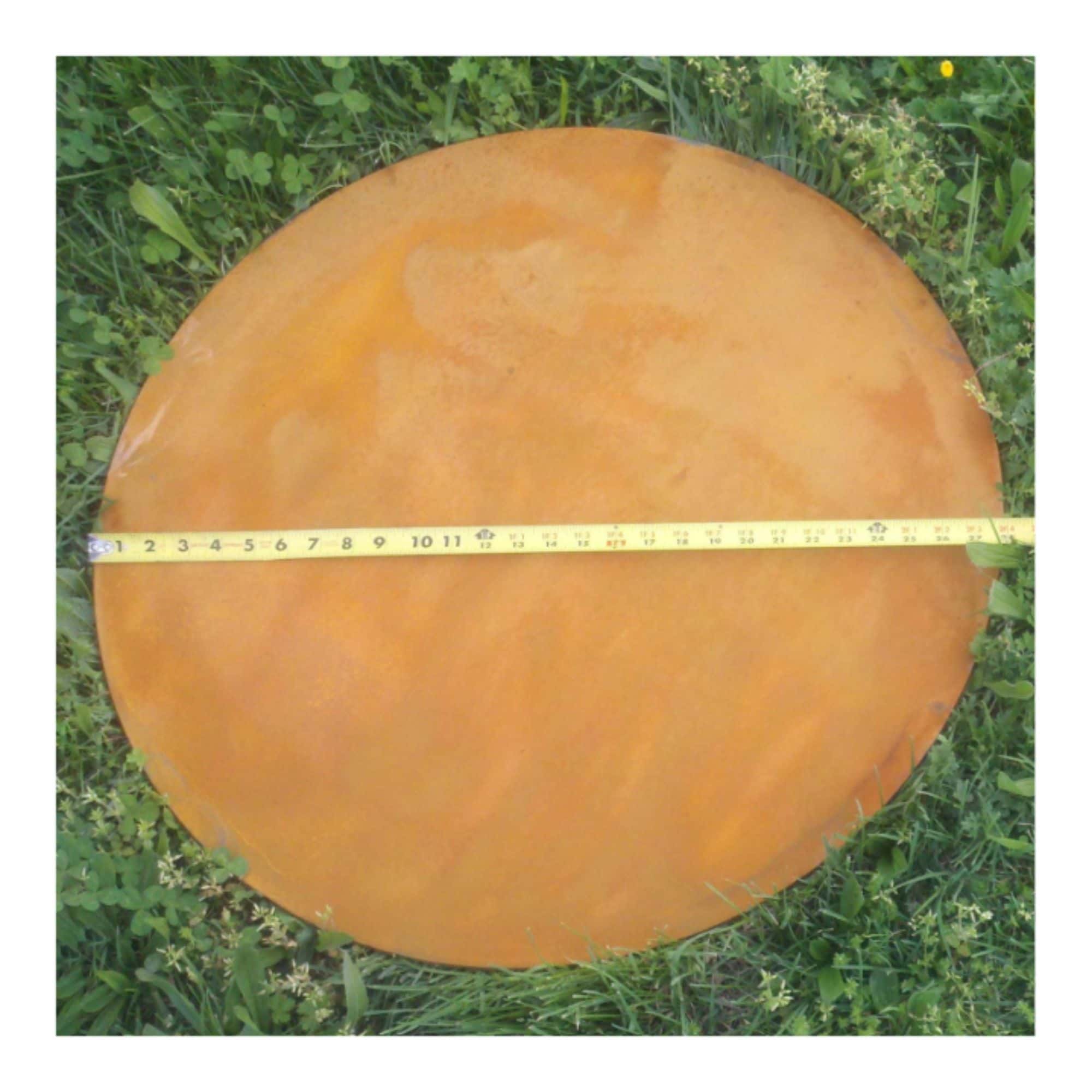 Circular Base Plate for Fire Pit