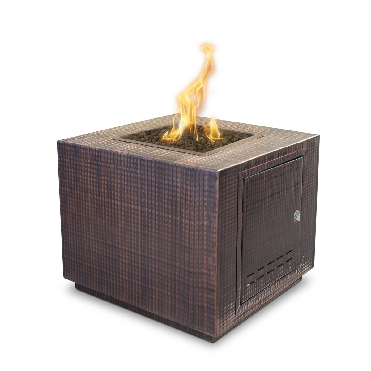 The Outdoor Plus Forma Fire Pit - Hammered Copper