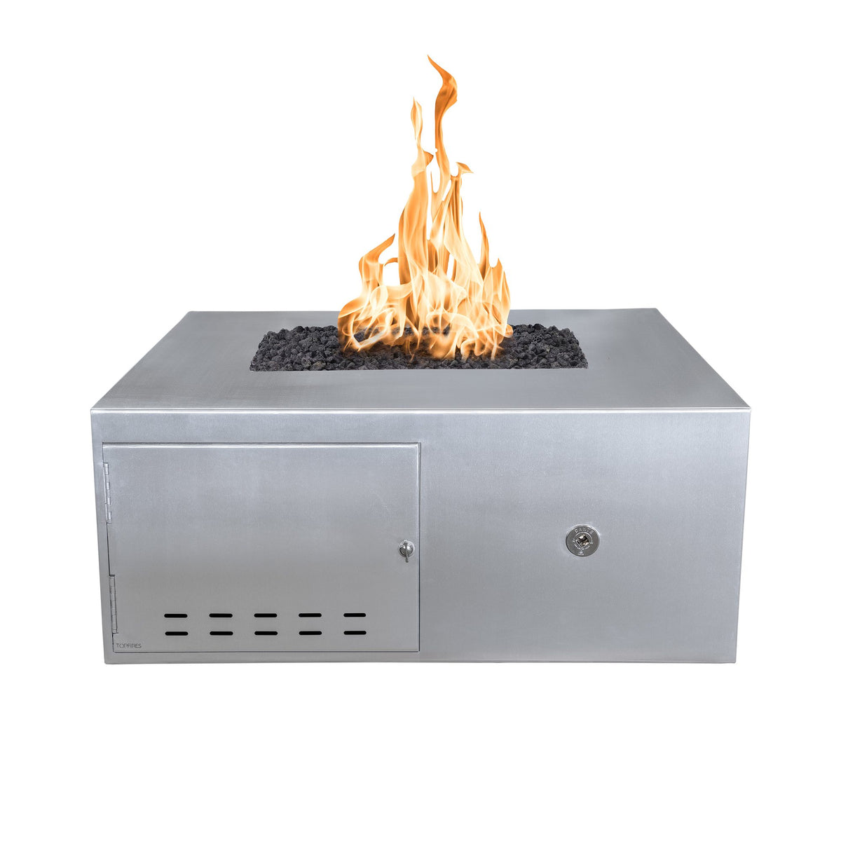 The Outdoor Plus Gallaway Fire Pit - Stainless Steel