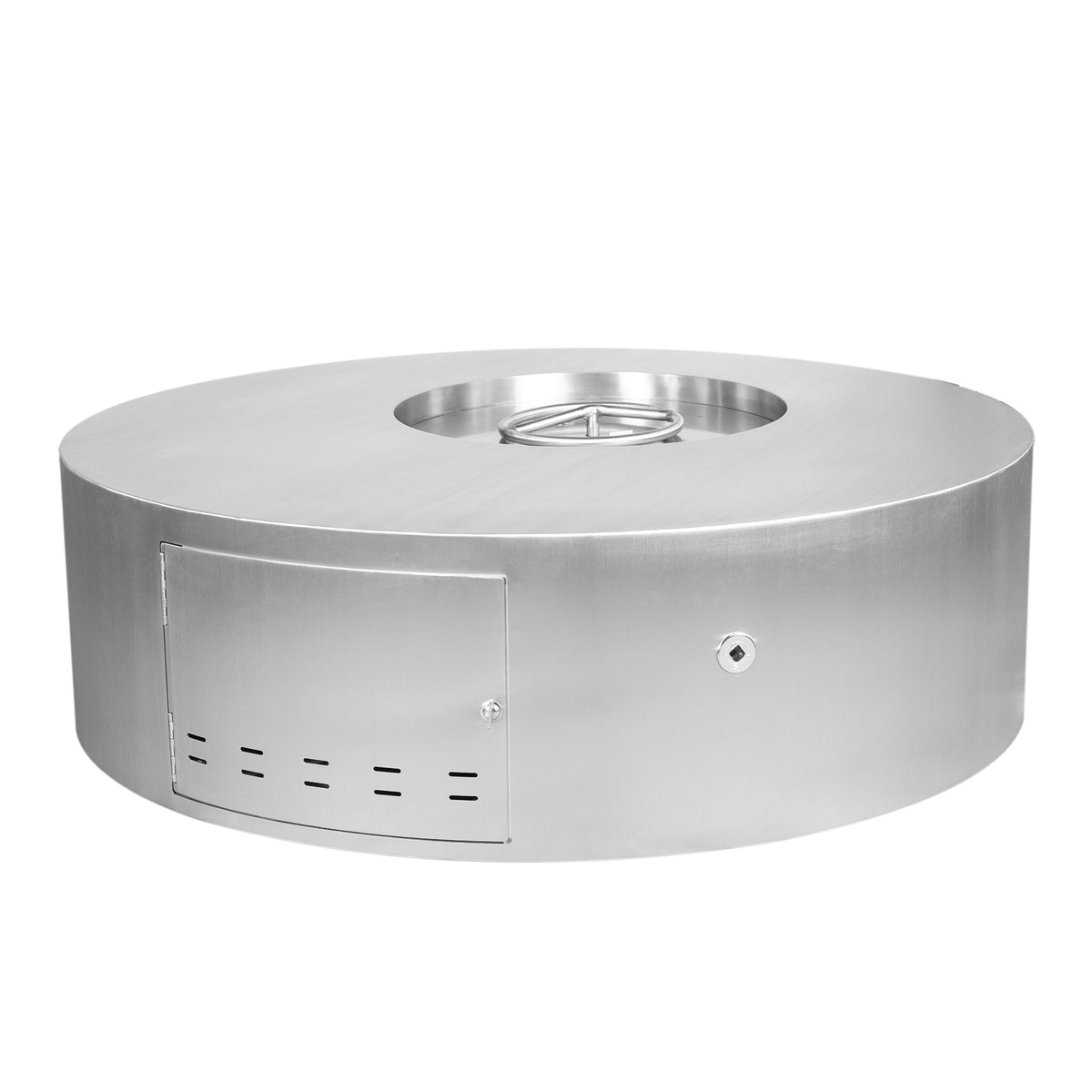The Outdoor Plus Isla Fire Pit - Stainless Steel
