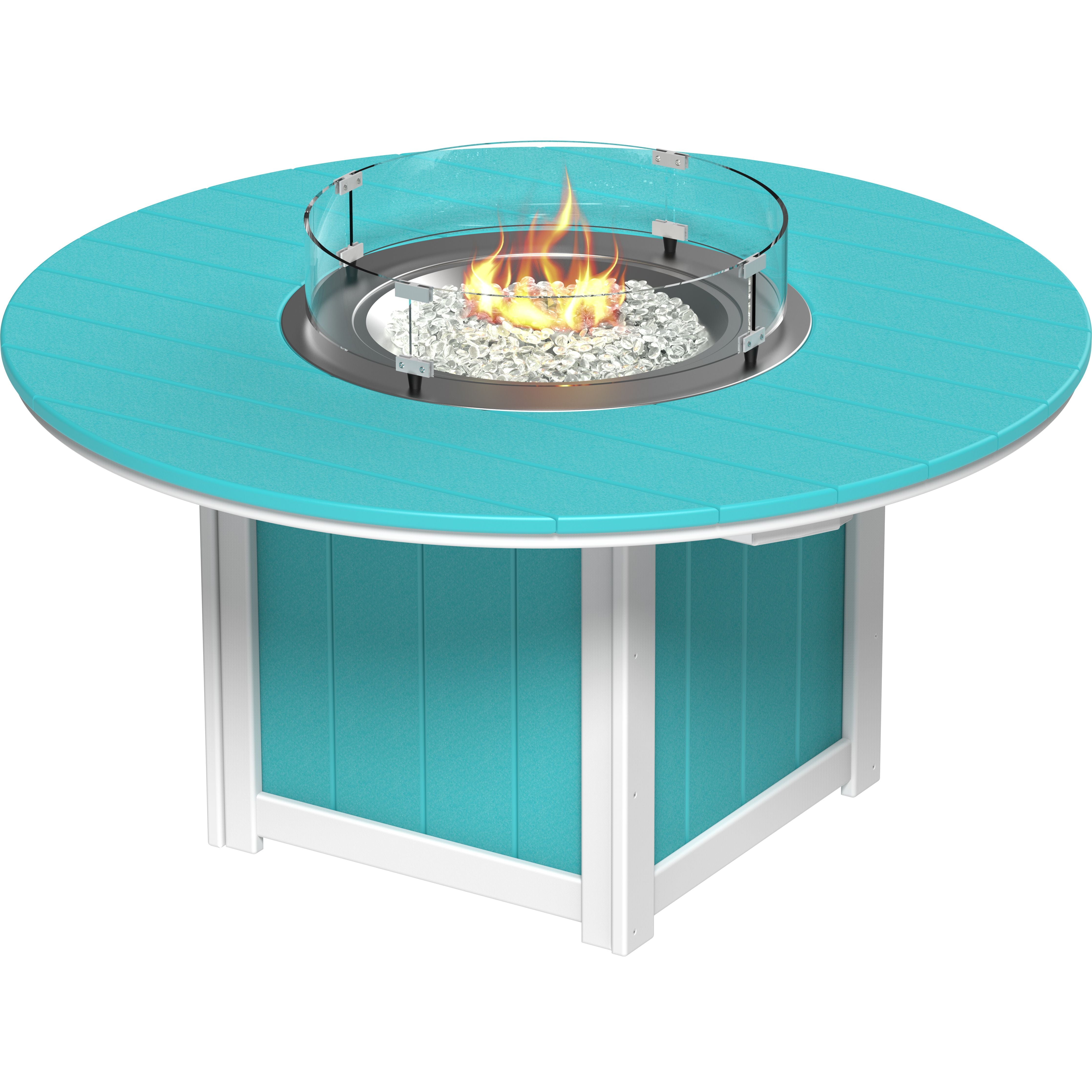LuxCraft Lumin Fire Table 60 Round