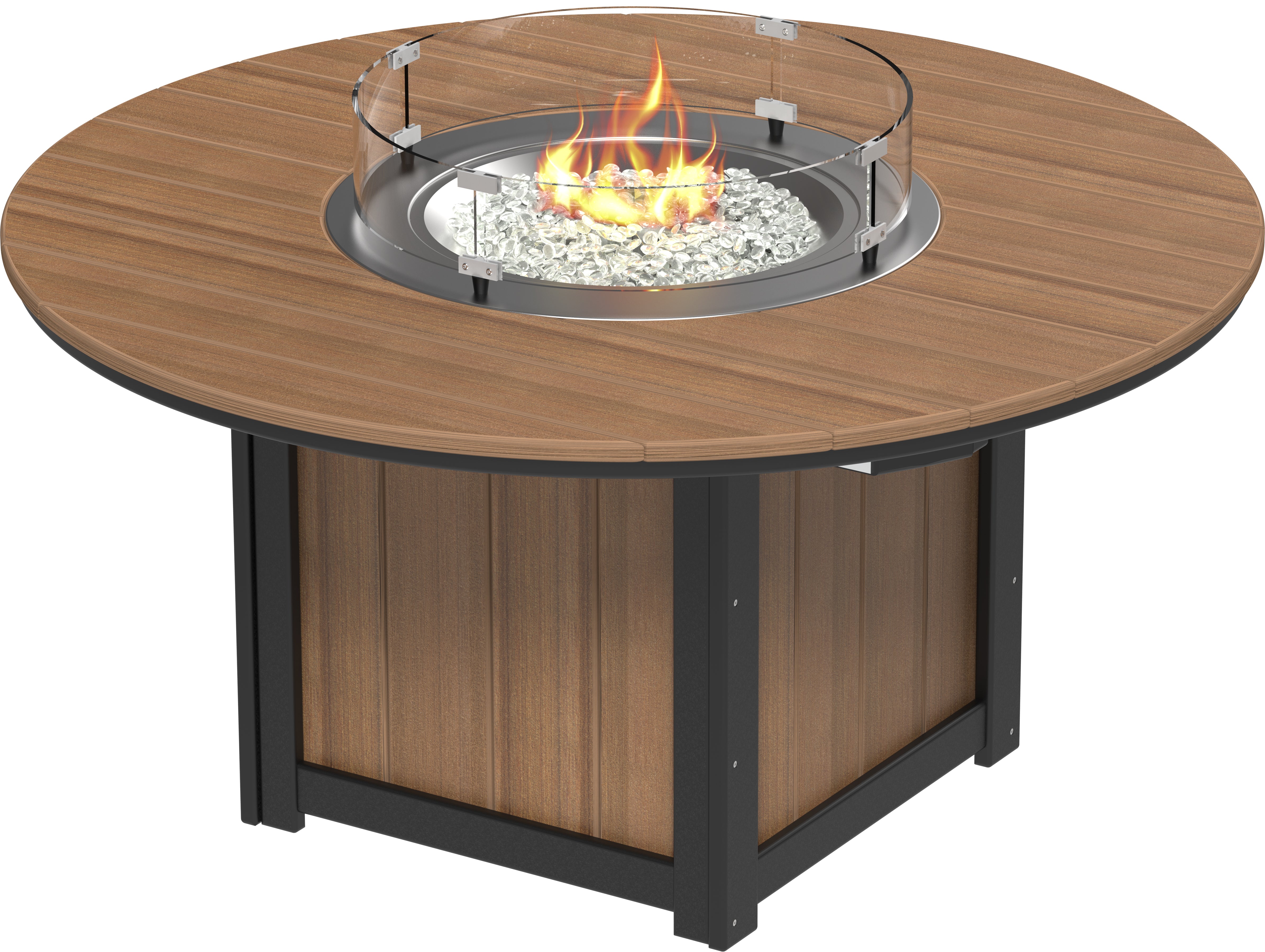 LuxCraft Lumin Fire Table 60 Round