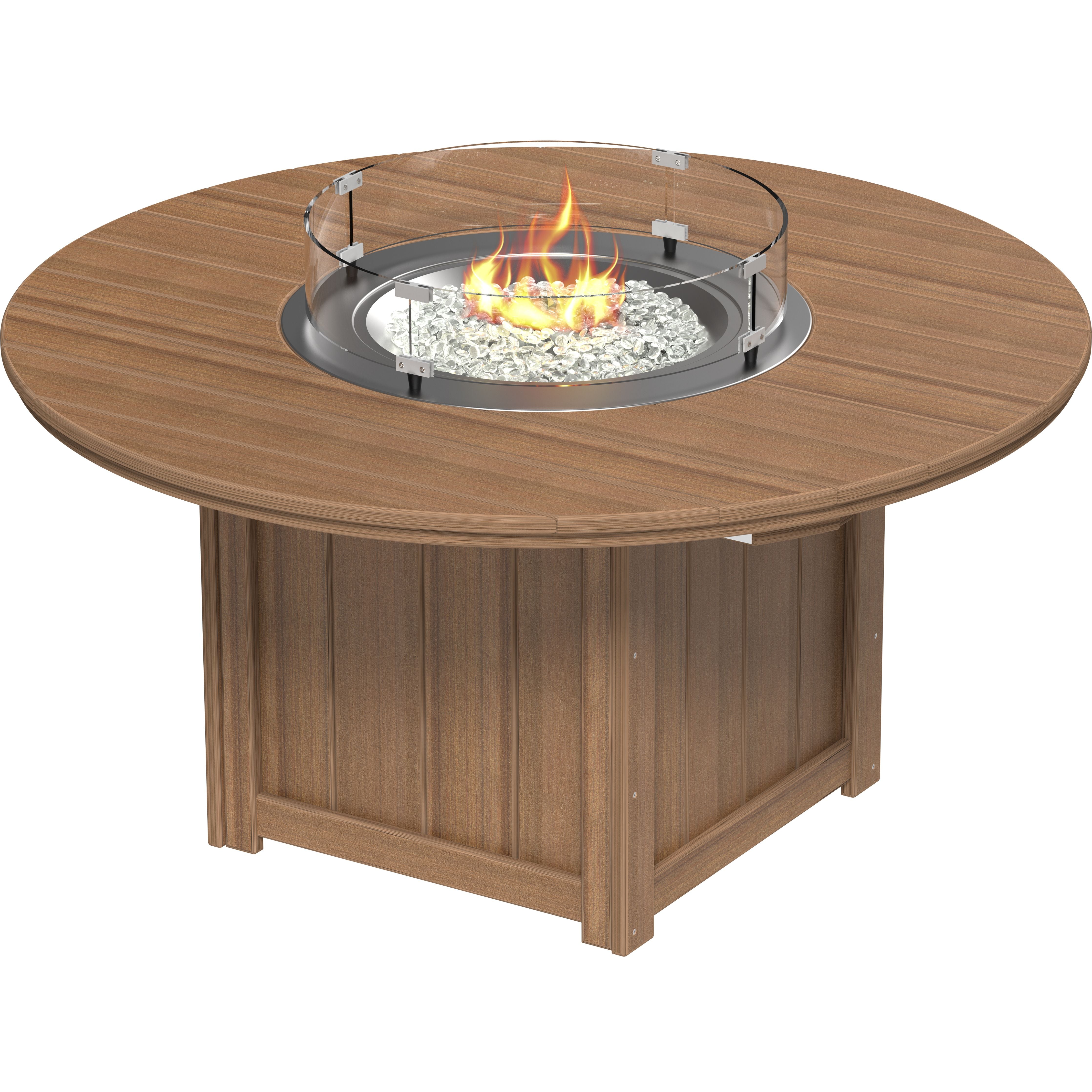 LuxCraft Lumin Fire Table 60 Round