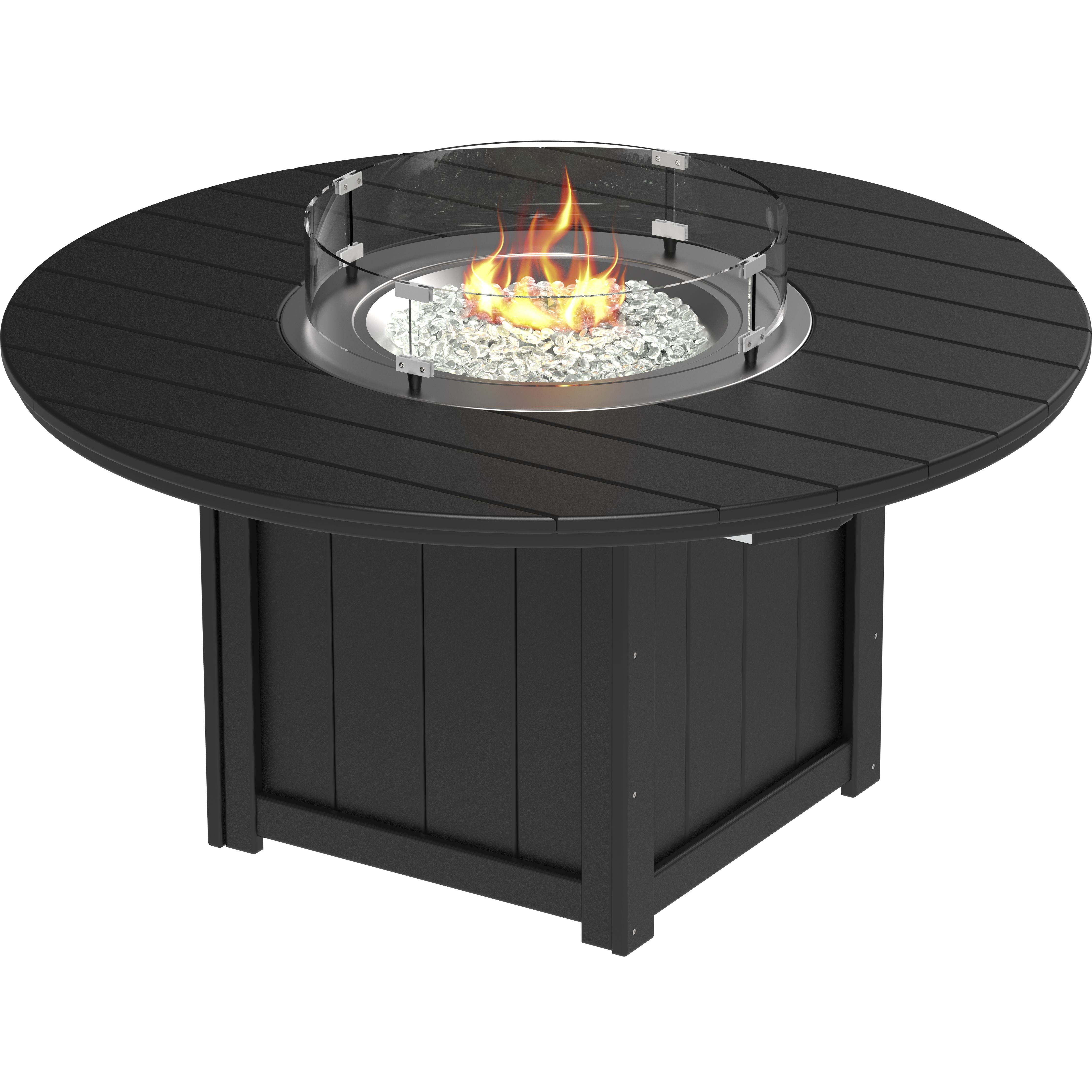 LuxCraft Lumin Fire Table 60 Round