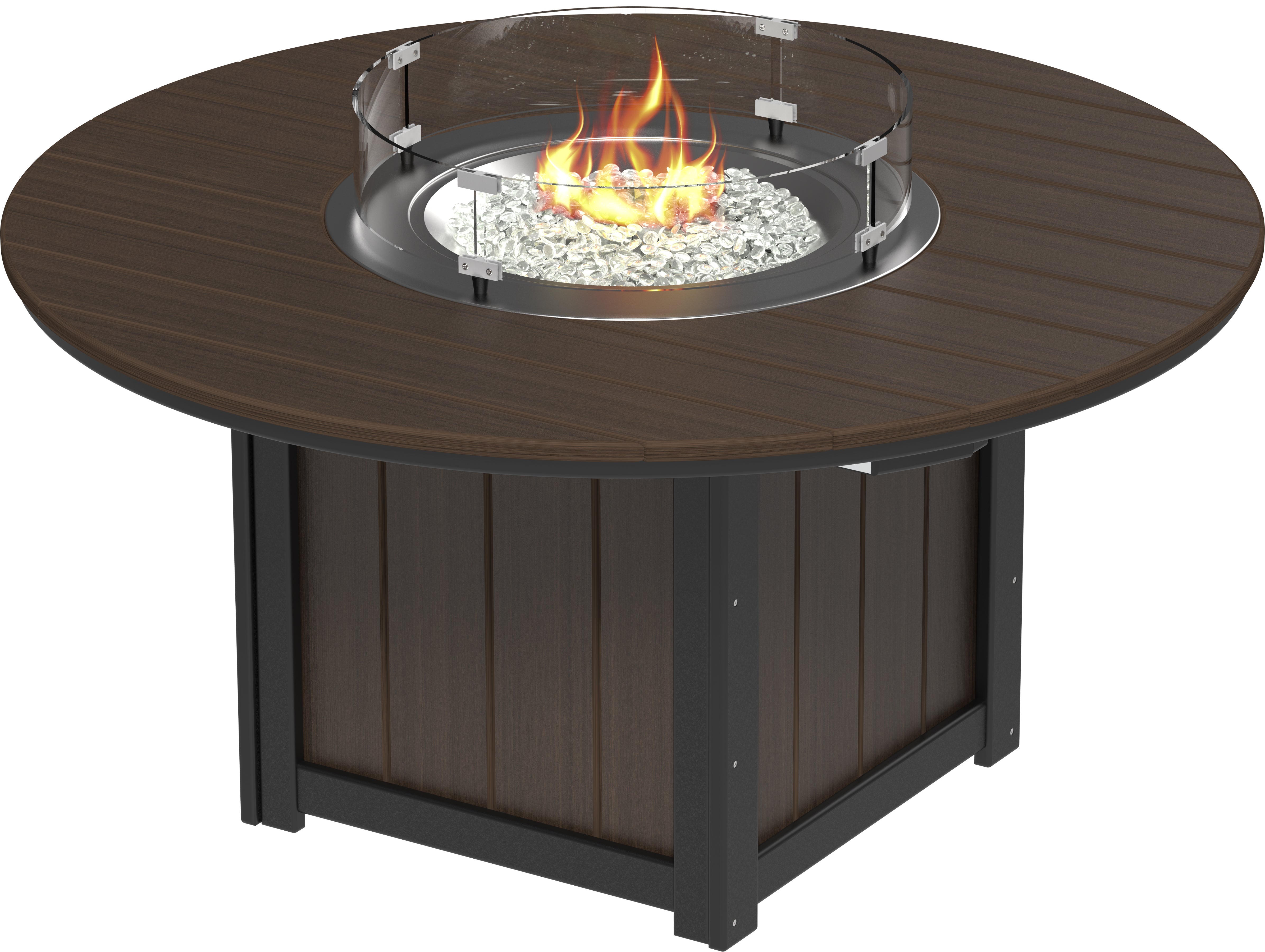 LuxCraft Lumin Fire Table 60 Round