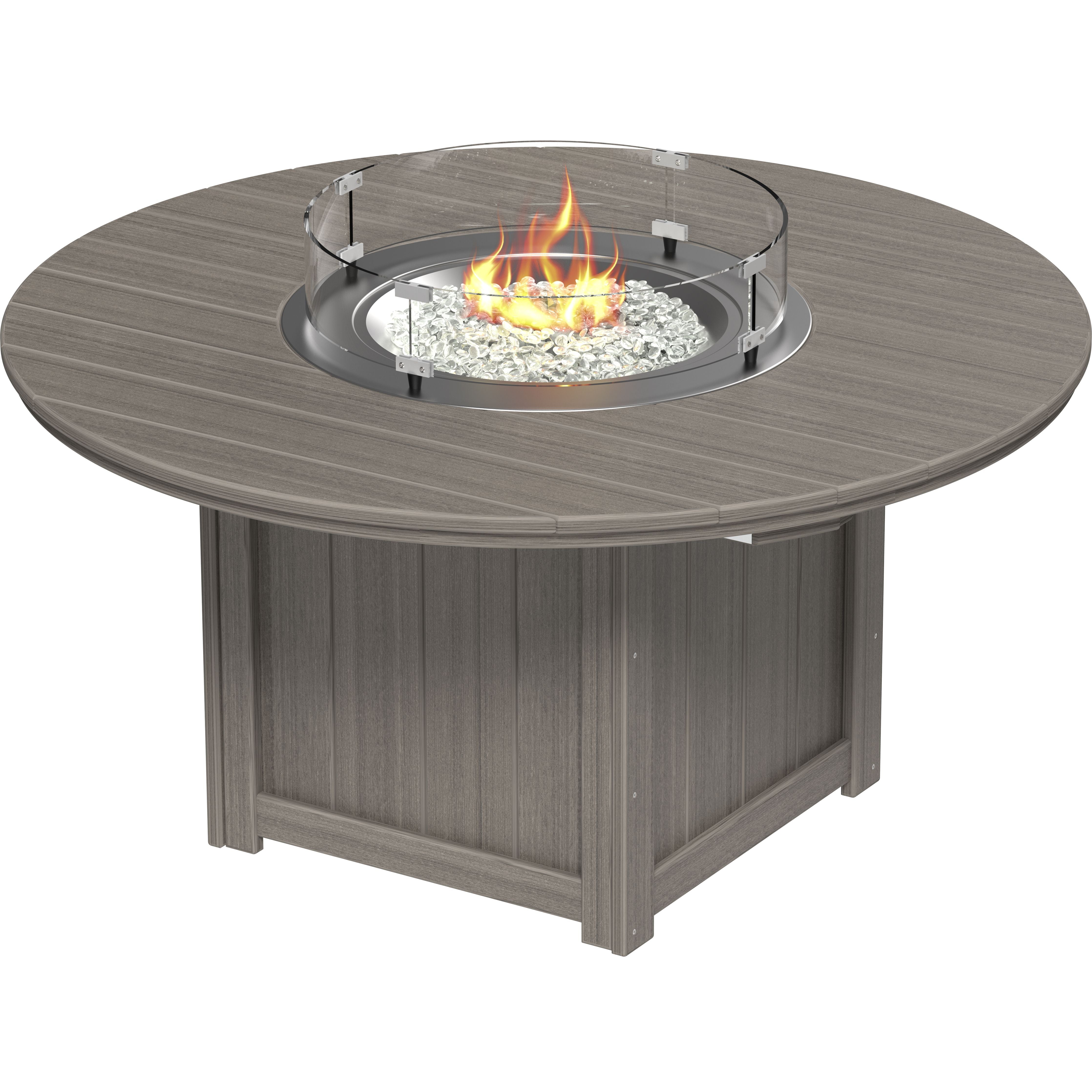 LuxCraft Lumin Fire Table 60 Round