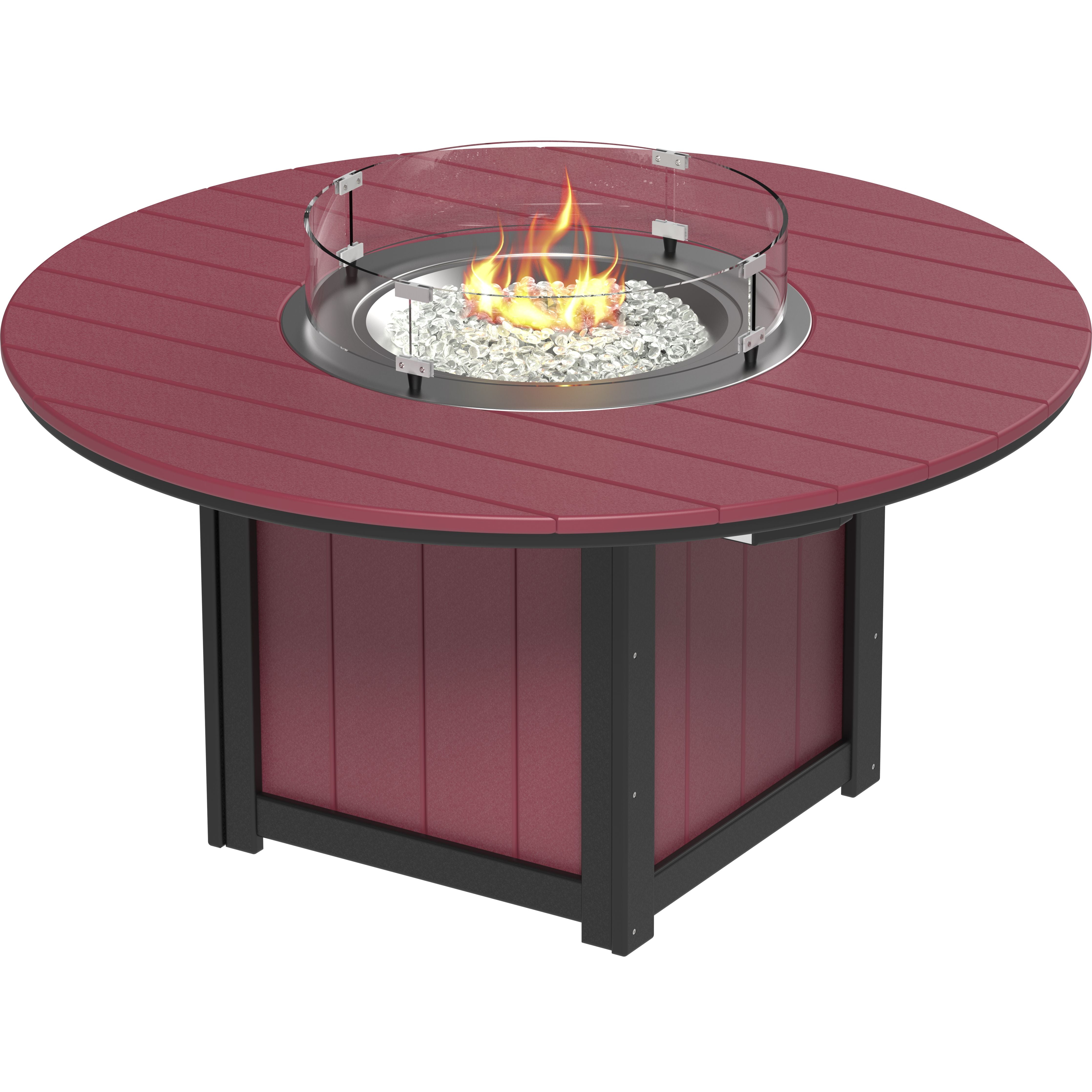 LuxCraft Lumin Fire Table 60 Round