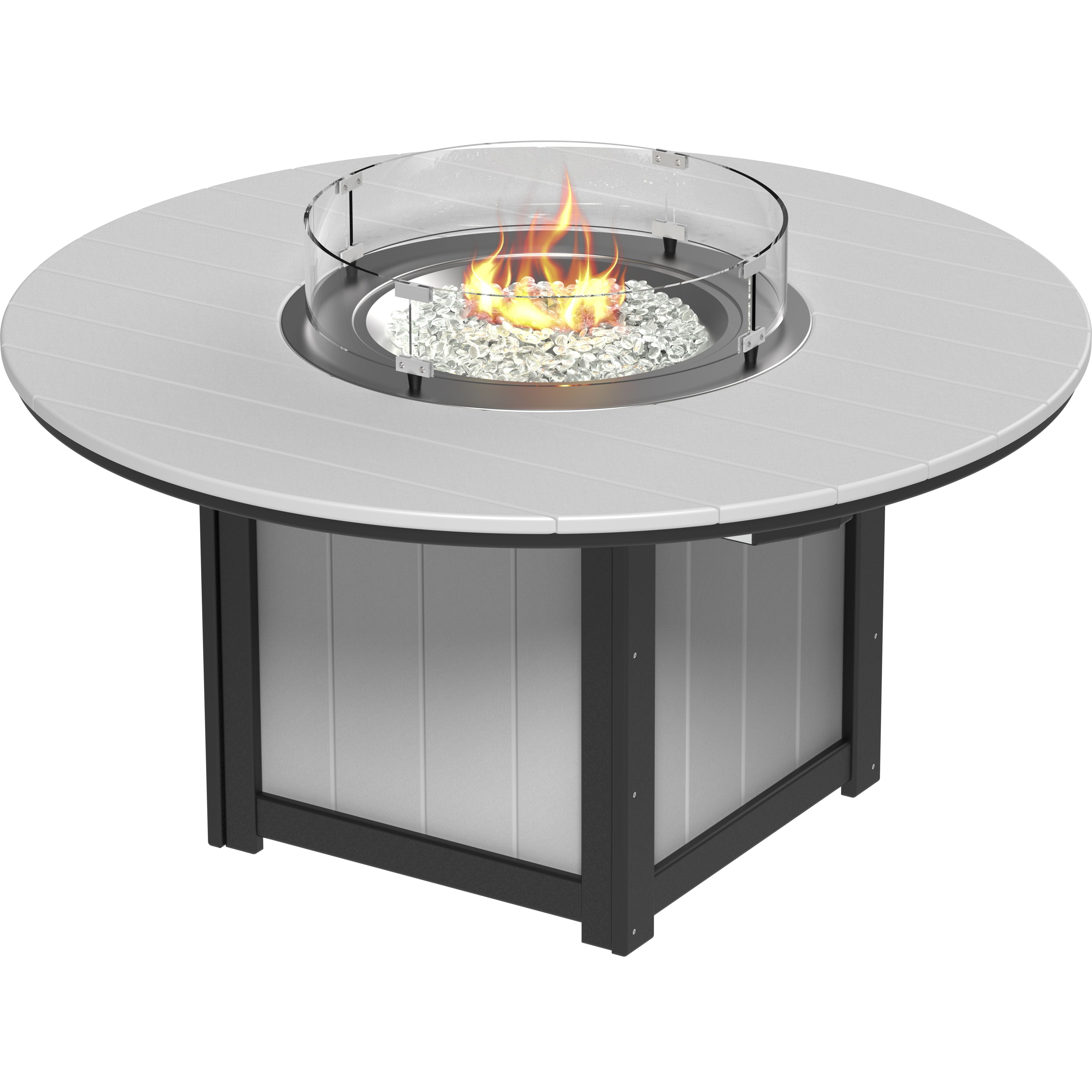 LuxCraft Lumin Fire Table 60 Round