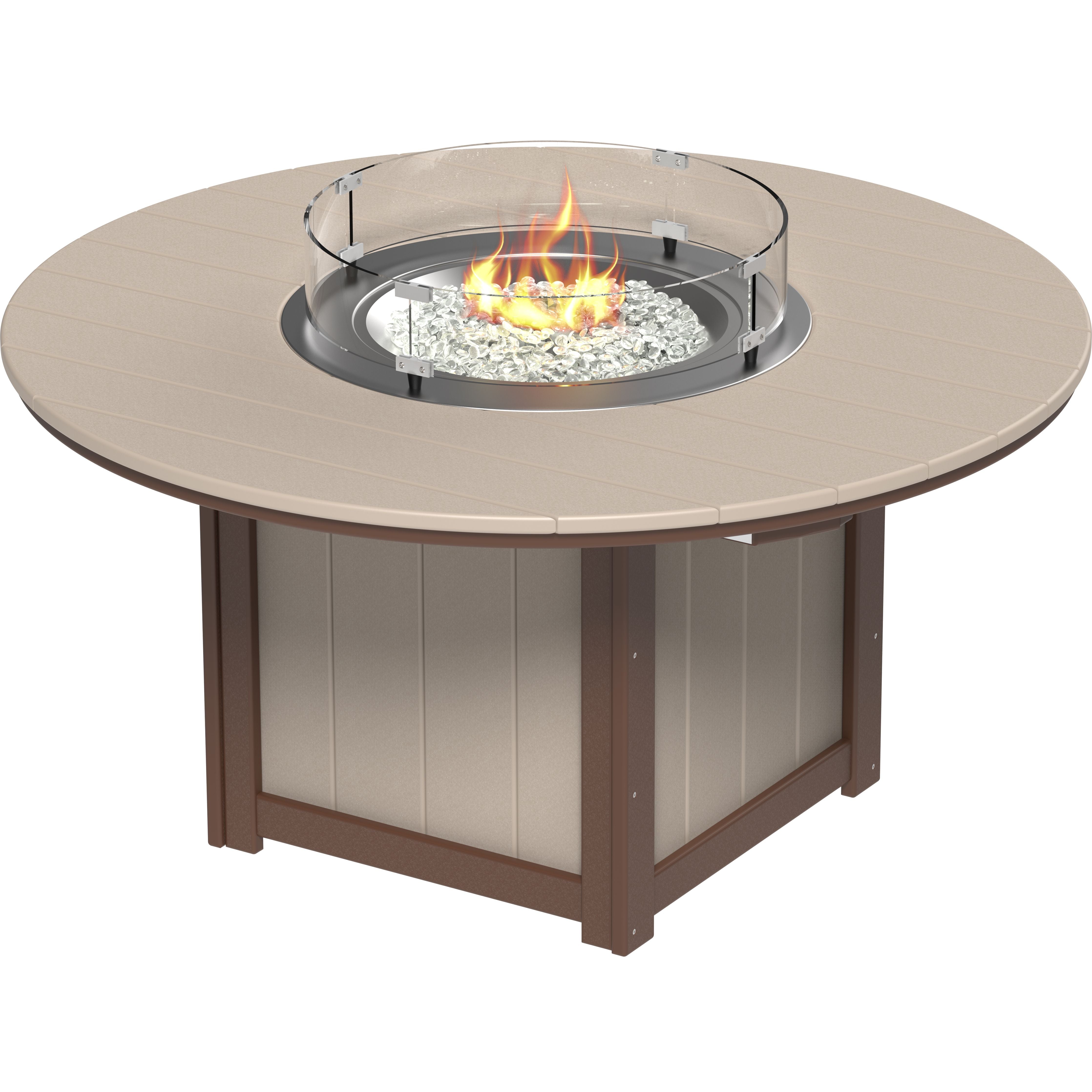 LuxCraft Lumin Fire Table 60 Round
