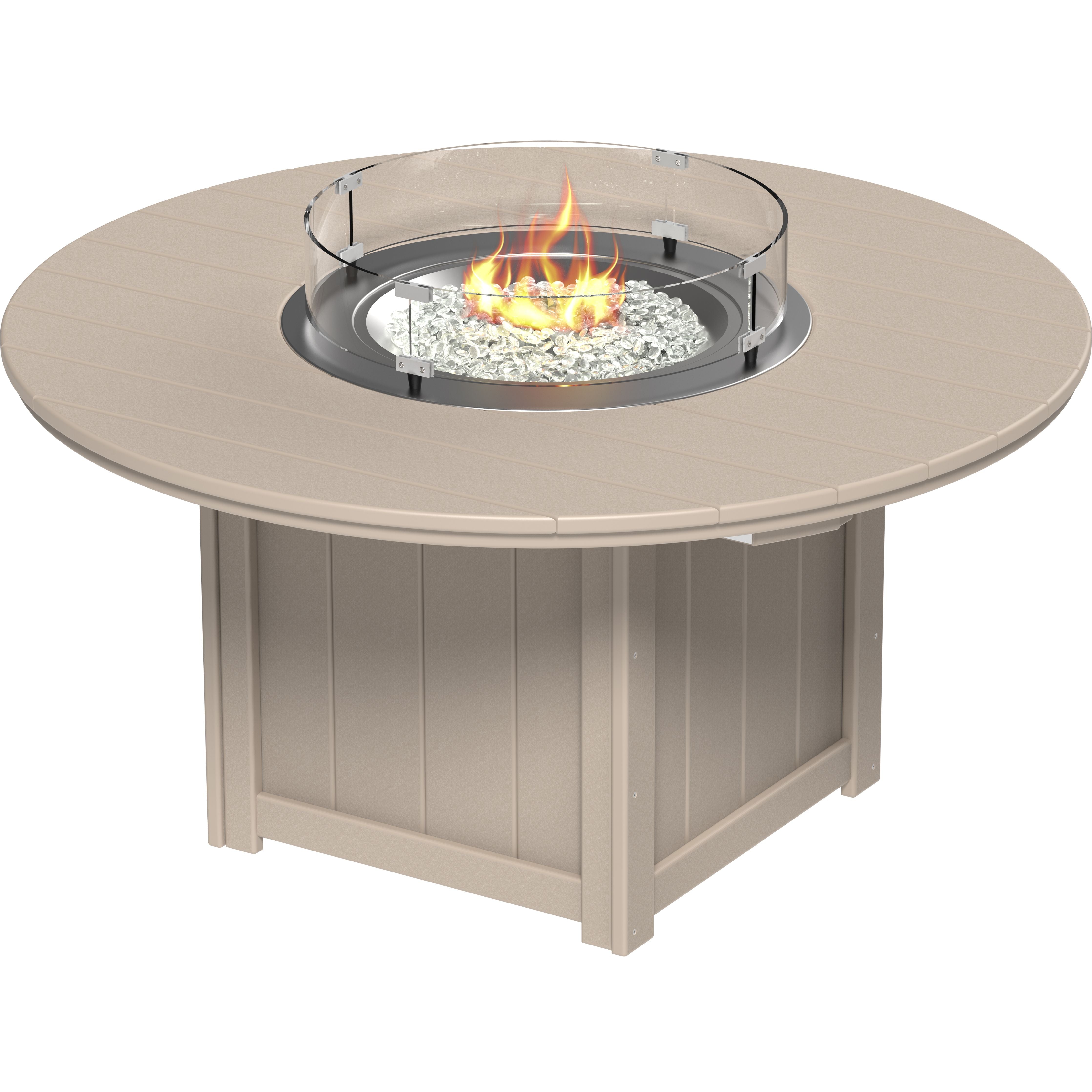 LuxCraft Lumin Fire Table 60 Round