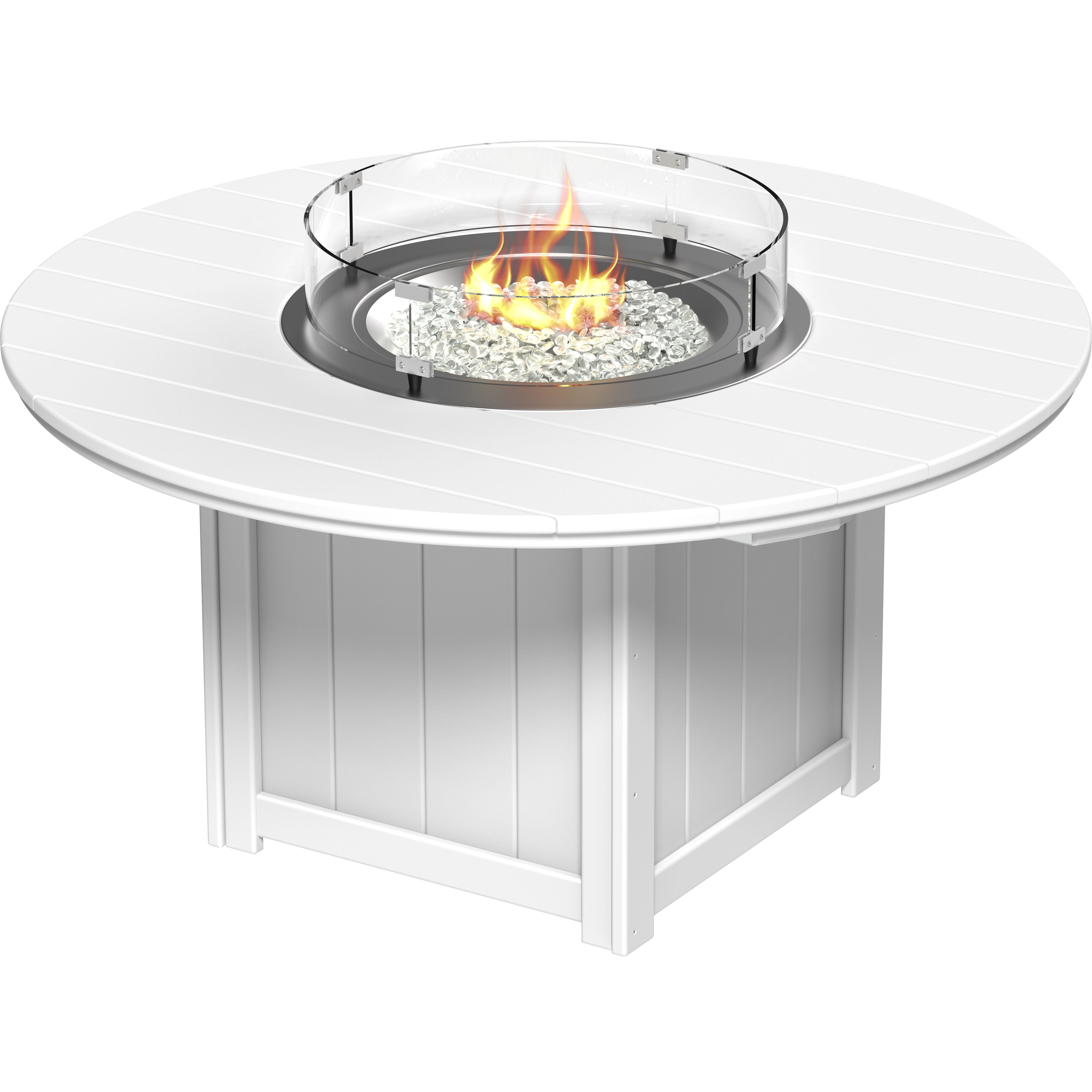 LuxCraft Lumin Fire Table 60 Round