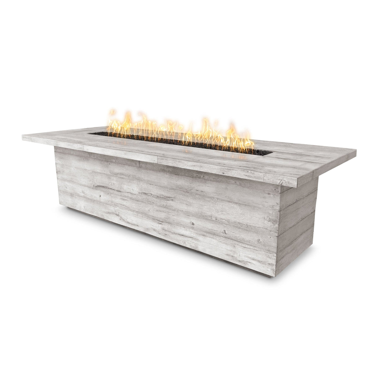 The Outdoor Plus Laguna Fire Table - Wood Grain