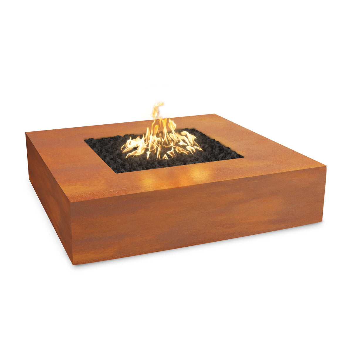 The Outdoor Plus Quad Fire Pit - Corten Steel