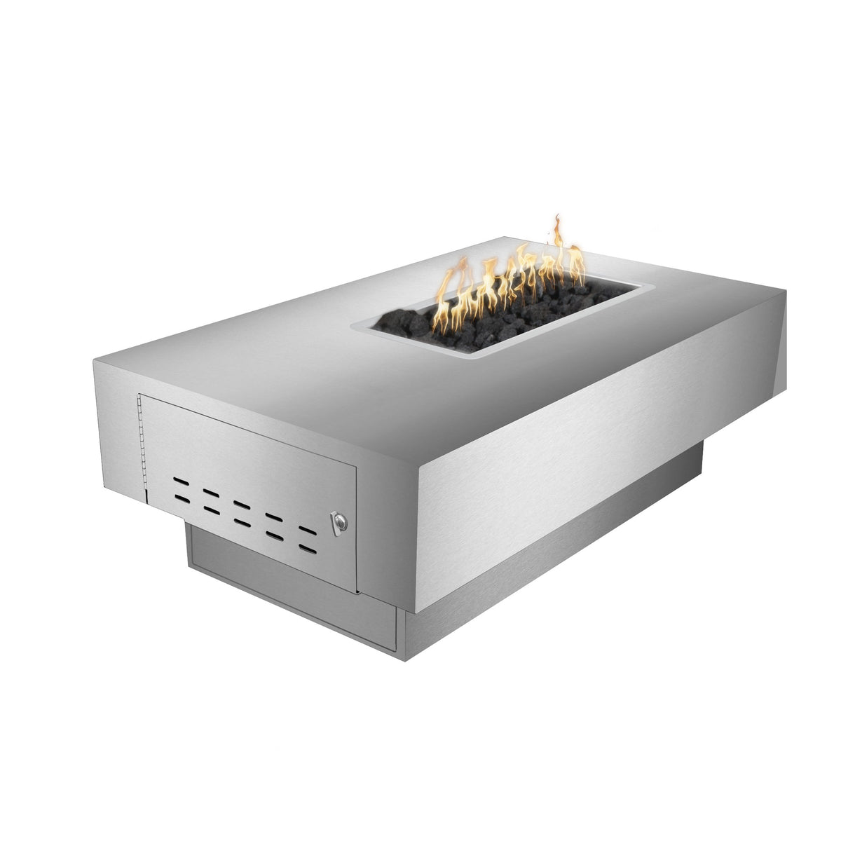 The Outdoor Plus San Juan Fire Pit - Stainless Steel
