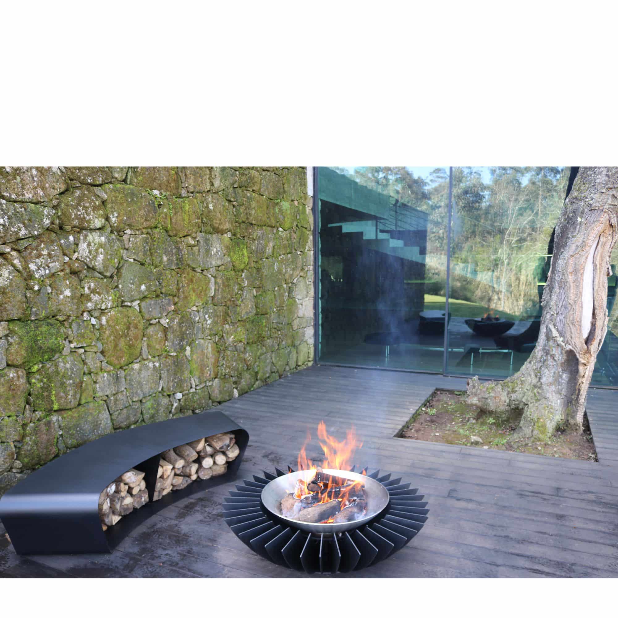 GlammFire Cosmo 13 - Firewood/Charcoal Fire Pit