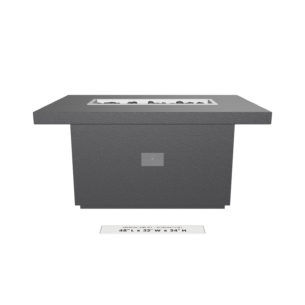Fremont Fire Pit Powder Coat 3D model – 48" x 32" x 24"