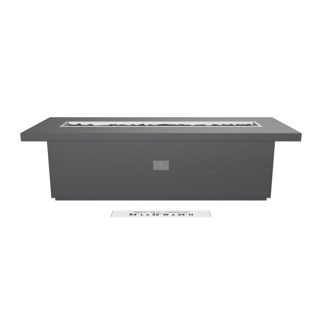 Fremont Fire Pit Powder Coat 3D model – 84" x 32" x 24"