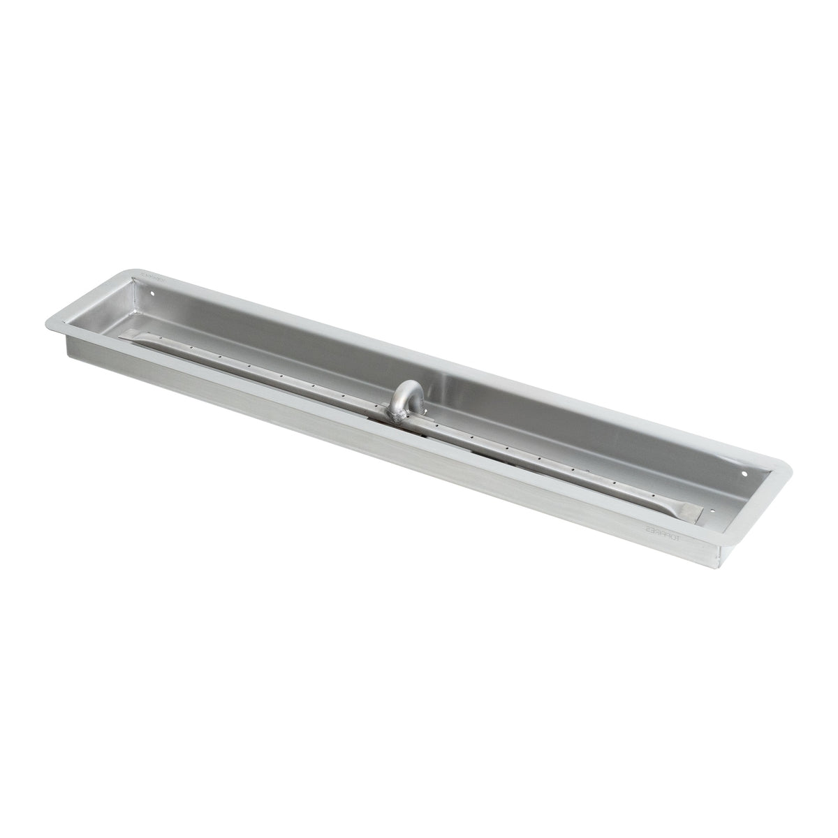 Rectangle drop-in pan with linear burner, Match Lit