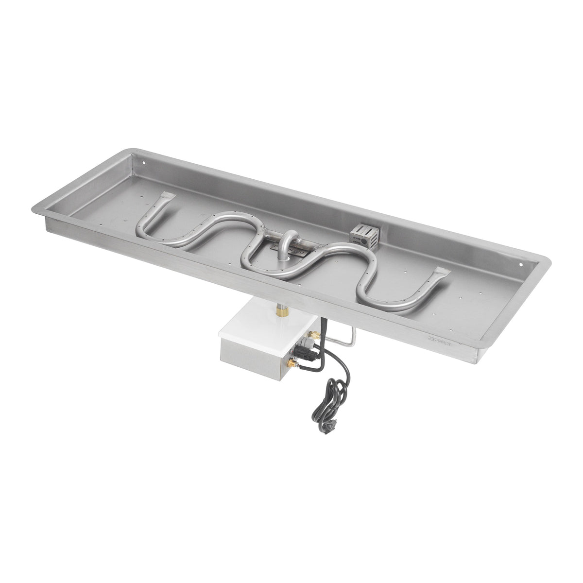 Rectangle drop-in pan with switchback burner, Plug & Play