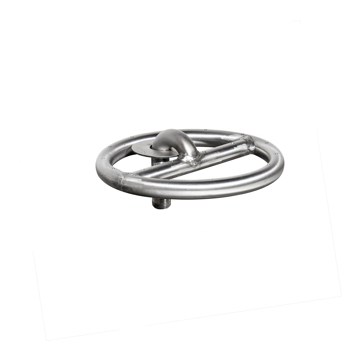 Round stainless steel burner