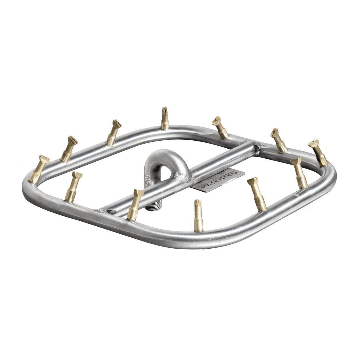 Stainless steel square bullet burner